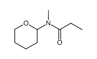 Propionamide,N-methyl-N-(tetrahydropyran-2-yl)- (7CI)结构式