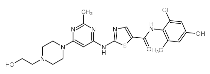 4'-羟基达沙替尼结构式