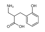2-(aminomethyl)-3-(2-hydroxyphenyl)propanoic acid结构式