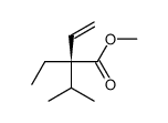 methyl (2S)-2-ethyl-2-propan-2-ylbut-3-enoate Structure