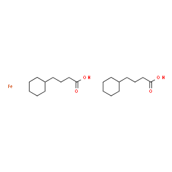 Cyclohexanebutyric acid ferric salt结构式