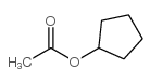 Cyclopentanol,1-acetate structure