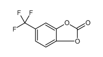 1,3-Benzodioxol-2-one, 5-(trifluoromethyl)结构式