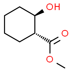 Methyl (1R,2R)-2-hydroxycyclohexane-1-carboxylate Structure
