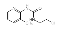 N-(2-Chloroethyl)-N-(3-methyl-2-pyridinyl)urea结构式