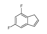5,7-difluoro-1H-indene结构式