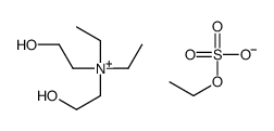 diethylbis(2-hydroxyethyl)ammonium ethyl sulphate Structure