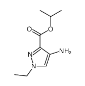 Isopropyl 4-amino-1-ethyl-1H-pyrazole-3-carboxylate Structure