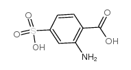 2-Amino-4-sulfobenzoic acid structure