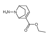 8-amino-nortrop-2-ene-2-carboxylic acid ethyl ester结构式