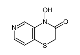 2H-4-Hydroxypyrido<4,3-b>-1,4-thiazine-3(4H)-one结构式