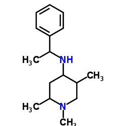 (1-PHENYL-ETHYL)-(1,2,5-TRIMETHYL-PIPERIDIN-4-YL)-AMINE结构式