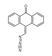 10-(azidomethylene)anthrone Structure