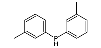 bis(3-methylphenyl)phosphane Structure