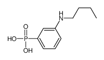 [3-(Butylamino)phenyl]phosphonic acid Structure