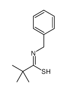 N-benzyl-2,2-dimethylpropanethioamide Structure