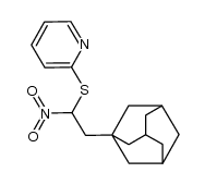 2-(1-adamantyl)-1-nitro-1-(pyridine-thiyl)ethane Structure