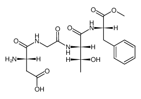 H-Asp-Gly-Thr-Phe-OMe结构式