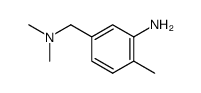 N,N-dimethyl-3-amino-4-methylbenzylamine structure