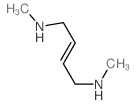 2-Butene-1,4-diamine,N1,N4-dimethyl-结构式