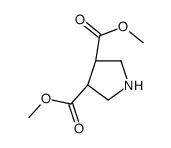 TRANS-PYRROLIDINE-3,4-DICARBOXYLIC ACID DIMETHYL ESTER结构式