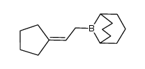 9-(3,3-tetramethyleneallyl)-9-borabicyclo[3.3.1]nonane结构式