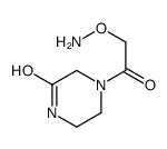 Piperazinone, 4-[(aminooxy)acetyl]- (9CI) picture