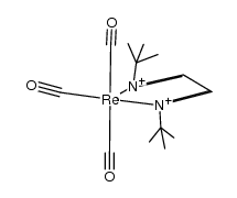 Re(CO)3(t-Bu-DAB)结构式