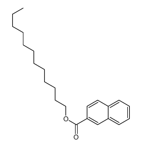 dodecyl naphthalene-2-carboxylate Structure