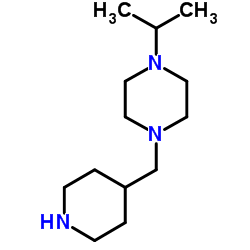 1-(1-Methylethyl)-4-(4-piperidinylmethyl)-piperazine Structure