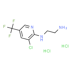 N-(2-氨基乙基)-N-[3-氯-5-(三氟甲基)吡啶-2-基]胺盐酸盐图片