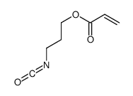 3-isocyanatopropyl prop-2-enoate结构式