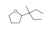 2-(1-Ethyl-1-methylpropyl)tetrahydrofuran结构式