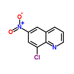 8-氯-6-硝基喹啉结构式