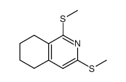 1,3-bis(methylthio)-5,6,7,8-tetrahydroisoquinoline Structure