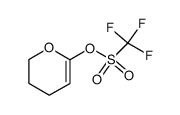 3,4-dihydro-2H-pyran-6-yl trifluoromethanesulfonate Structure