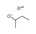 zirconium sec-butoxide Structure