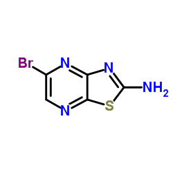 5-Bromo[1,3]thiazolo[4,5-b]pyrazin-2-amine Structure