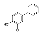 2-chloro-4-(2-methylphenyl)phenol Structure