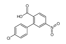 2-(4-chlorophenyl)-4-nitrobenzoic acid Structure