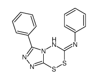 N,6-diphenyl-[1,2,4]triazolo[3,4-c][1,2,4,5]dithiadiazin-3-amine Structure