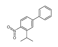 3-ISOPROPYL-4-NITROBIPHENYL Structure