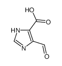 4-甲酰基-1H-咪唑-5-羧酸结构式