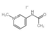 N-(1-methylpyridin-5-yl)acetamide结构式