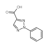 2-phenyl-2H-1,2,3-triazole-4-carboxylic acid structure