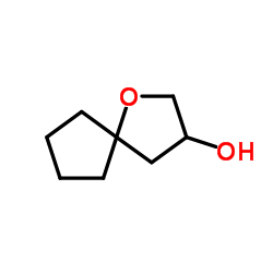 1-氧杂螺[4.4]壬-3-醇结构式