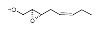 (2S-trans)-3-[(Z)-pent-2-enyl]oxirane methanol结构式