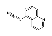 5-azido-1,6-naphthyridine Structure
