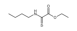 N-butyl-2-thio-oxalamic acid ethyl ester结构式