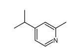 2-methyl-4-propan-2-ylpyridine Structure